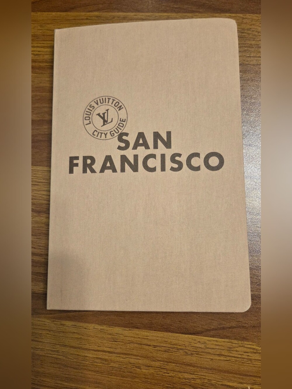 Authentic Louis Vuitton City Guide San Francisco 2020 Travel Book Hardcover